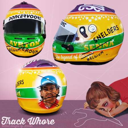 Senna helmet design by Jeroom