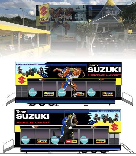 Suzuki team truck by Jeroom