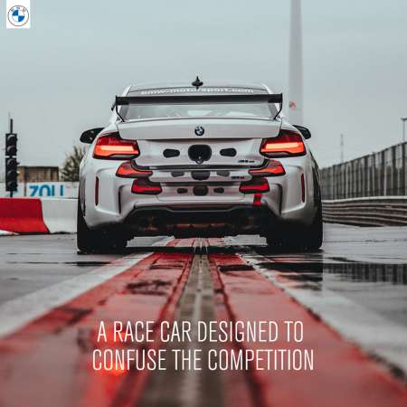 BMW art car by Jeroom M2 CS Racing Cup